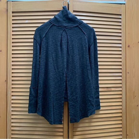 We The Free Cowlneck Open Back Top XS - Picture 2 of 5